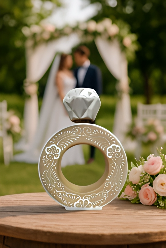 Anillo Relieve Blanco