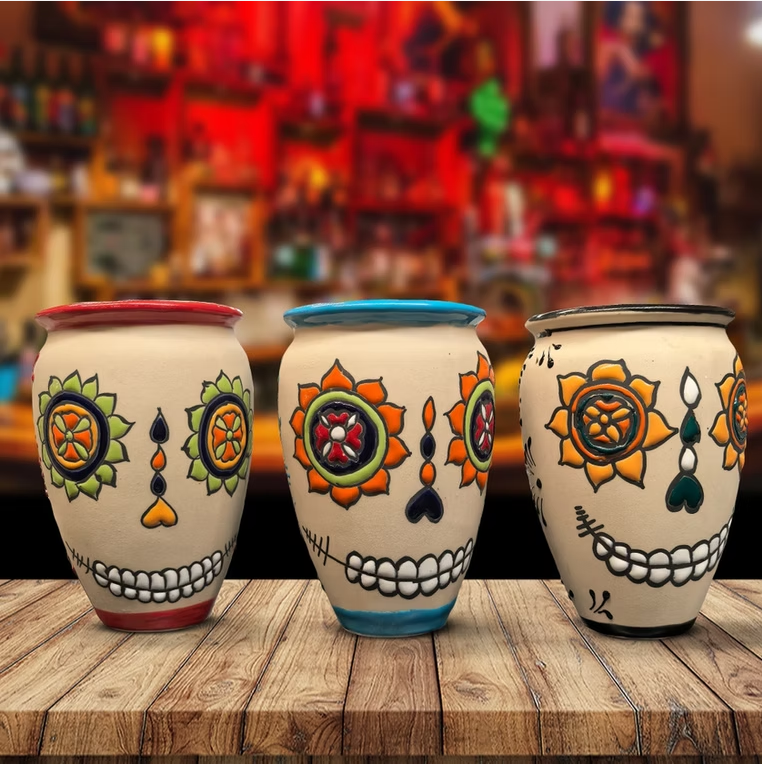 Jarrito Calavera De Azúcar